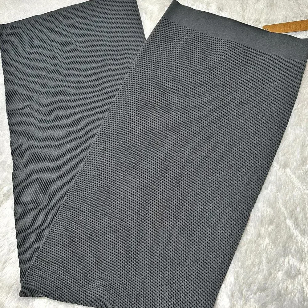NWT Skims Swim Cut Out Long Tube Skirt Gunmetal Womens 2X-4X